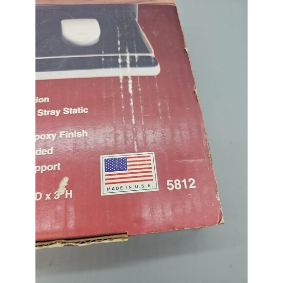 Computer Personals Underdesk Steel Mouse Manager Drawer with Wrist Rest Vintage - Picture 2 of 7